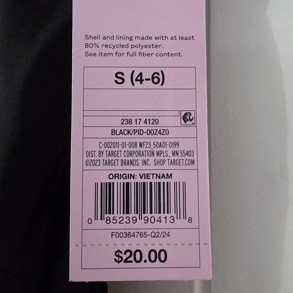 Wild Fable Black Swimsuit Size small - Picture 3 of 7